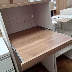 ★リユースのサカイ水戸店★  レンジ台 ナチュラルブラウン H128.5×D48.5×W67 クリーニング済み MT5091の画像