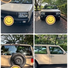 現代車仕様カスタム！！日産ラシーン　自家塗装　レトロの画像