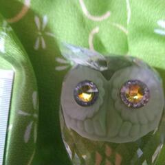 スワロフスキー  フクロウの置物の画像