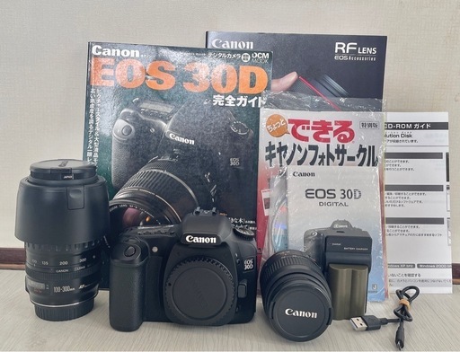 Canon 30D ズームレンズセット Canon 30D ズームレンズセット