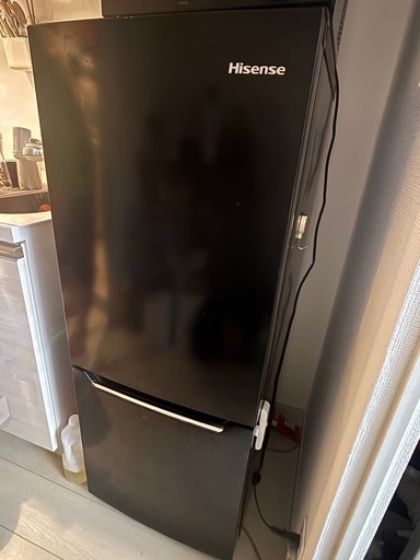 【8/20〜23引き取り】Hisense　 2ドア冷凍　冷蔵庫　HR-D15CB