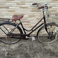 中古自転車変速無し 26インチ LEDダイナモ 軽整備済み 防犯...
