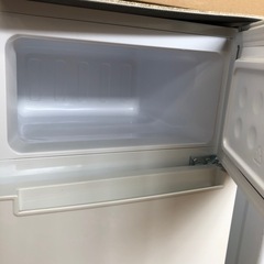 安心の6ヶ月保証付　Haier 2ドア庫冷蔵庫　2020年製　85L 取りに来れる方限定、の画像