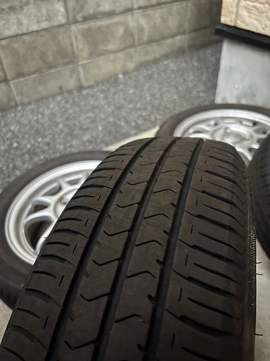 155/65R14 夏タイヤ　アルミホイールセット　ブリヂストン　良品です！　