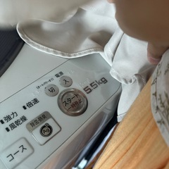 SHARP 洗濯機 5.5kg（2014年製）の画像