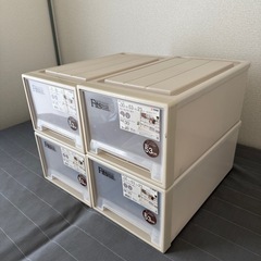 【中古】Fits 衣装ケース　4個セットの画像