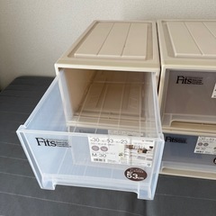 【中古】Fits 衣装ケース　4個セットの画像