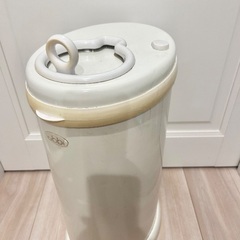 Ubbi インテリアおむつペール ウッビー おむつ ゴミ箱 オムツ ごみ箱 ホワイトの画像