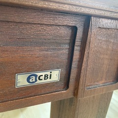 特価！！（定価7万）アジアン家具 CBi アクビー　チーク無垢木製 リビング　センターローテーブル の画像