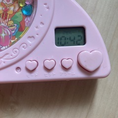 プリキュア　シャカシャカ時計　ピンク　ハート　電池ありの画像