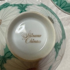 《昭和レトロ》shinano china 茶碗10個セットの画像