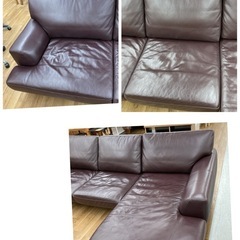 ジモティー限定価格！S118⭐ 馬場家具 INTERLIVAX インターリバックス 『ピアージュ』昭和4年創業の老舗家具メーカー 幅254cm USED 綺麗の画像