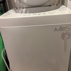 【8/20-23引き取り限定】東芝　TOSHIBA 洗濯機　AW-5GS 5kgの画像