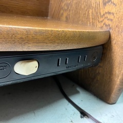 ☆値下げ☆W 2508-031 浜本工芸 学習机 本棚のみ 通電確認済み キズ汚れ有りの画像