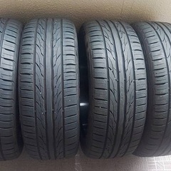 235/50/18インチ　タイヤホイールセット9部山の画像