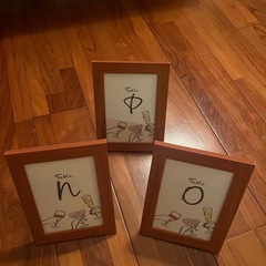 テーブルナンバー/フォトフレーム16個の画像