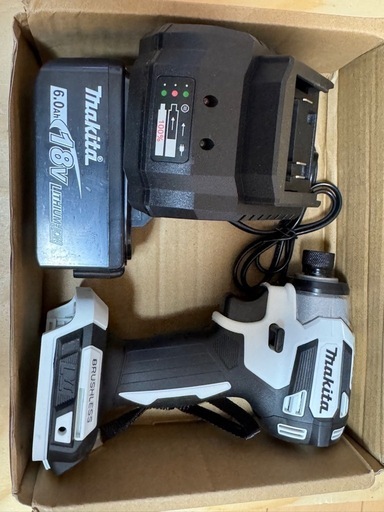 引き渡し決定しました。マキタ18V電動ドライバー