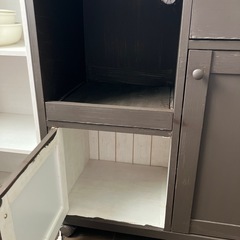 食器棚　カウンターワゴン　収納　キッチン　家電の画像