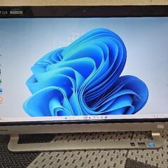 東芝一体型パソコンの画像