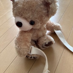 ぬいぐるみバッグ　くまの画像