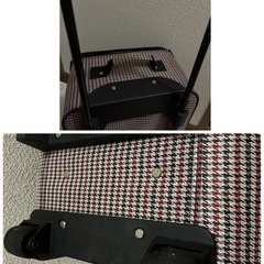 千鳥柄　　　キャリーケースの画像