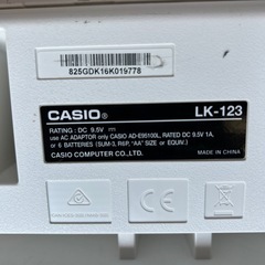 CASIO LK-123の画像