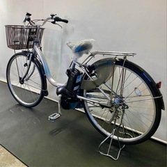 1年保証 送料無料 新品部品多数　ヤマハ　パスナチュラ　26インチ　銀色　電動アシスト自転車 g805の画像