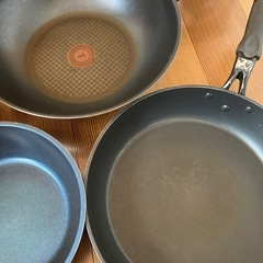 ティファール などフライパン 鍋 色々の画像