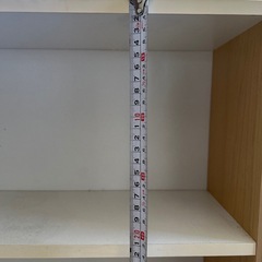 本棚　白　4段の画像
