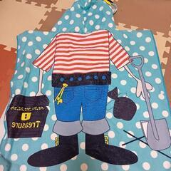子供用タオルパーカーの画像