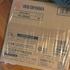 【新品未開封】アイリスオーヤマ　電気圧力鍋 6.0L PC-EMA6-Wの画像
