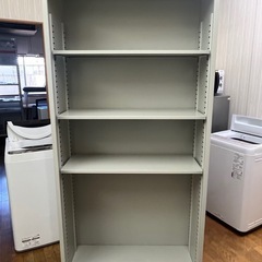 激安オフィス家具!! NAIKI ナイキ スチール書庫 オープンタイプ 棚板1枚欠品のため大特価!! ラック の画像