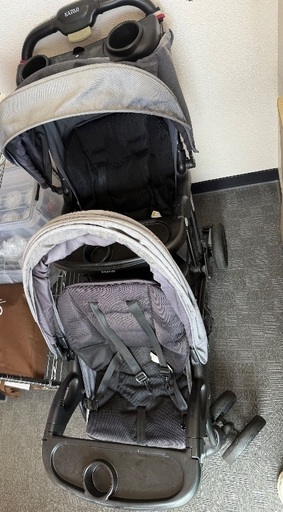 カトージ　2人乗りベビーカー