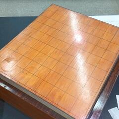 0802-008 手作り将棋台、テーブル将棋盤セットの画像