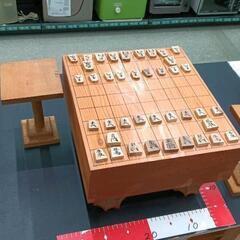 0802-008 手作り将棋台、テーブル将棋盤セットの画像