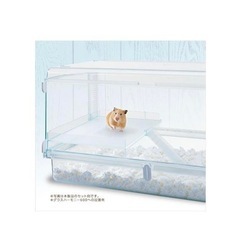 ハムスター飼育セット　グラスハーモニー600 中古 GEX GEX Harmony 小動物用飼育ケージ グラスハーモニー マルチ