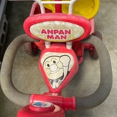 アンパンマン　三輪車　日よけ付きの画像