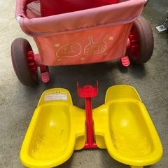 アンパンマン　三輪車　日よけ付きの画像