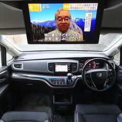 4WD 車検満タン オデッセイ アブソルートEX レーダークルーズ ナビ フルセグTV Bluetooth フリップダウンモニター アラウンドビューモニター 両側パワスラ スマートキー LEDライト LEDフォグ ETCの画像