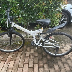 折りたたみ自転車（26インチ／5段変速）の画像