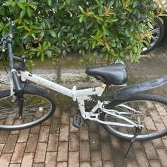 折りたたみ自転車（26インチ／5段変速）の画像