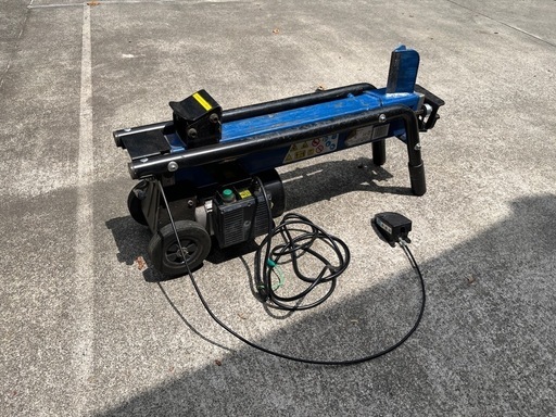 電動油圧　薪割り機