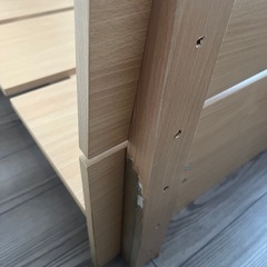 ベッドフレーム　ダブル　の画像