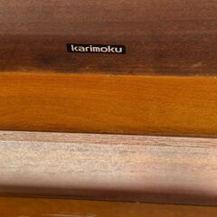 KARIMOKU（カリモク）のダイニングテーブルと椅子4脚セットの画像