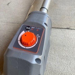 決まりました！ほぼ未使用品！【充電式 草刈機 刈払機】 バッテリー・充電器付の画像