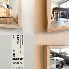 IKEA 鏡 ミラー 160×70cm 等身大ミラー 等身大鏡 特大サイズミラー イケア の画像