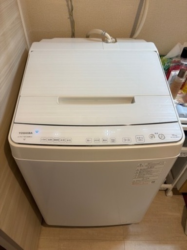 Toshiba ZABOON AW-10DP1BK 自動電気洗濯機2022年式
