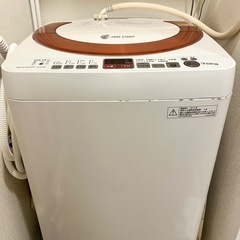 洗濯機　SHARP 　7.0kgの画像