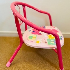 ミニーちゃんのベビーチェアの画像