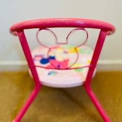 ミニーちゃんのベビーチェアの画像